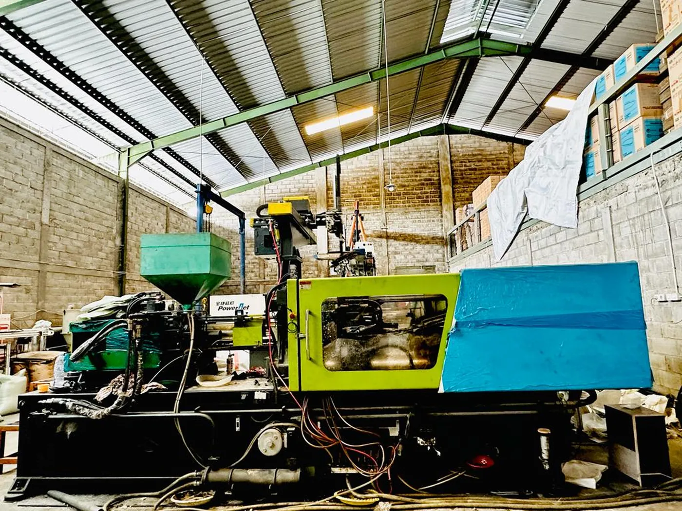 Mesin injeksi plastik CV Kepak SL