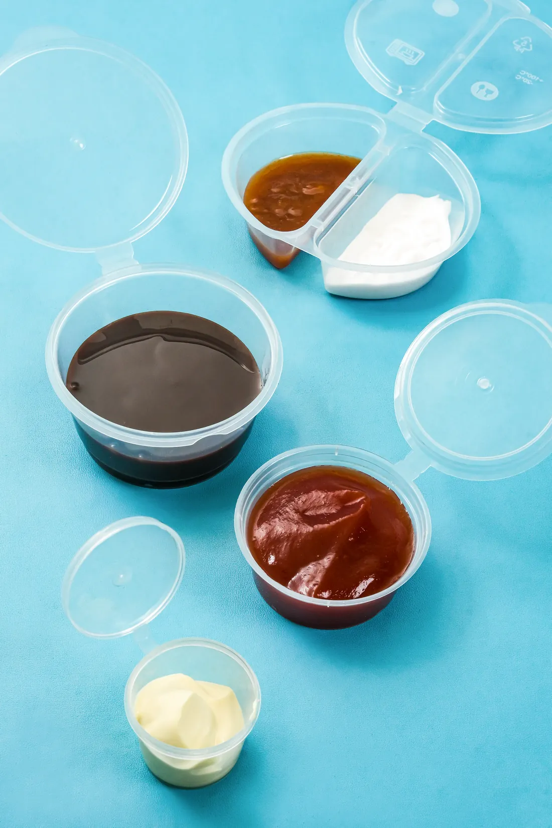Food container plastik — Cup Sauce 20 ml
