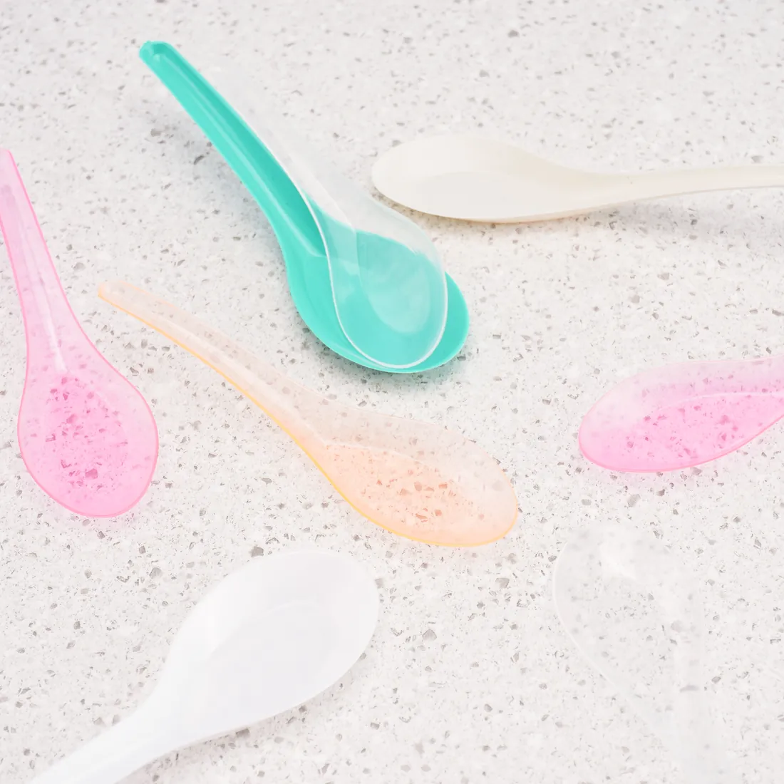 Peralatan makan plastik — Sendok Teh Elea